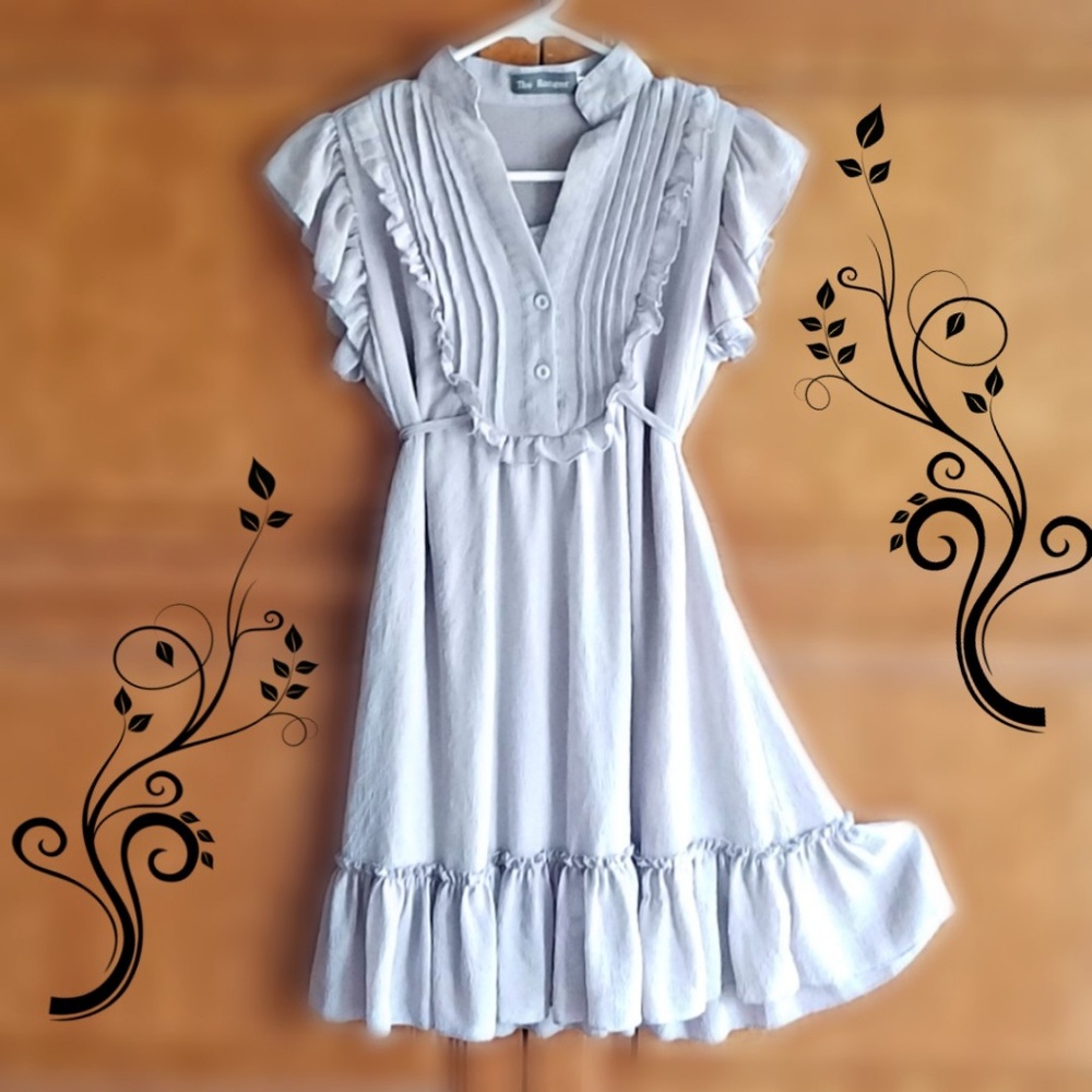 Slate gray The Hanger size M flowy dress